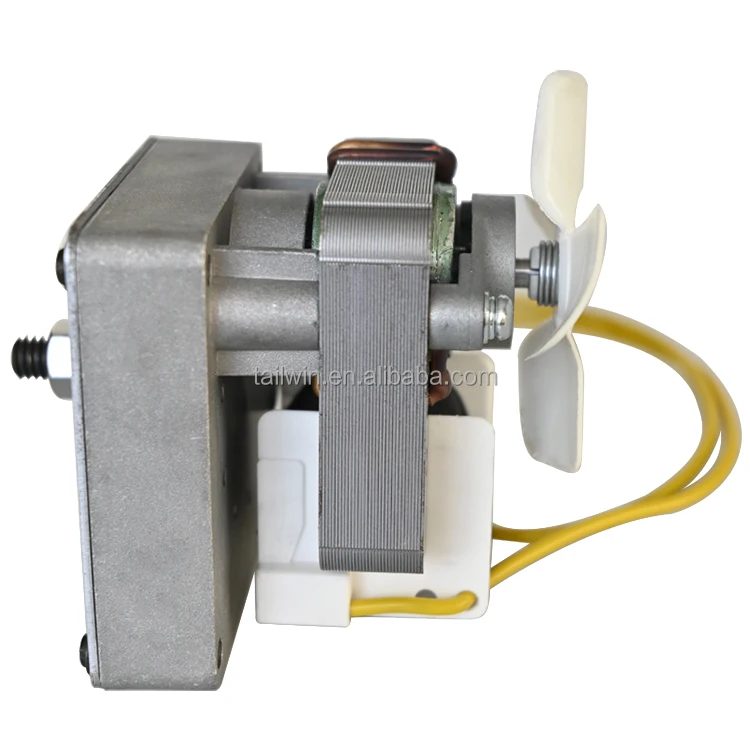 Add hardness thread shaft custom reducer hood pole motor 6016# 220v 60hz 2.1rpm