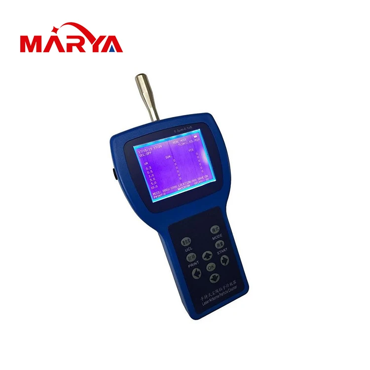 Factory Manufacture Various Cleanroom Dust Air Particle Counter