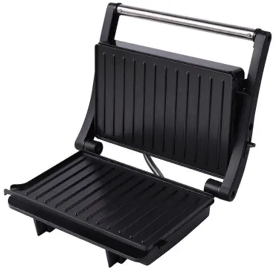  Floating hinge system automatically multifunctional 2-slice press grill toaster breakfast industrial sandwich