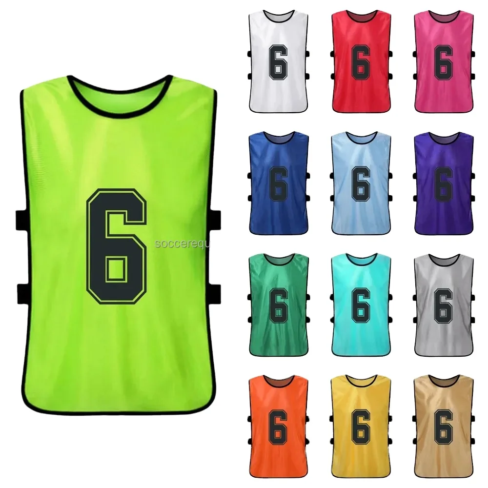 Custom football sport Pennies Practice Vests Soccer Basketball Training