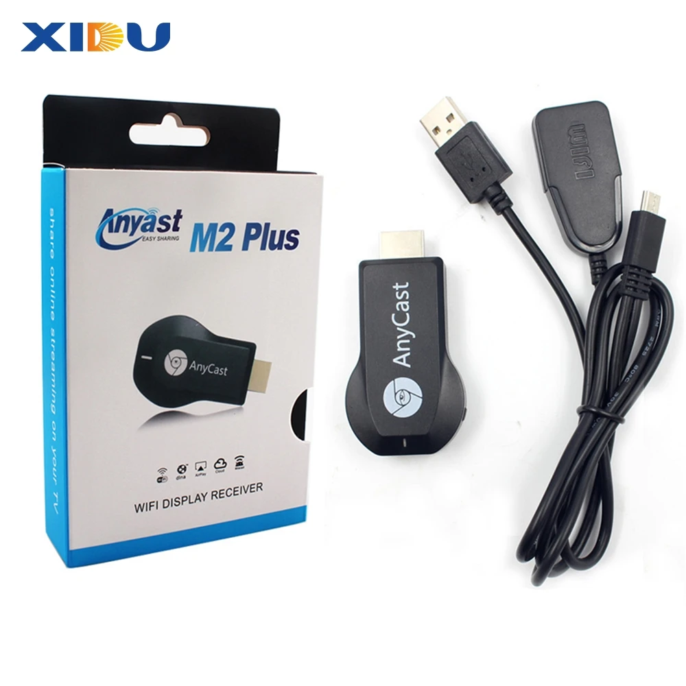 1080P Wireless WiFi Display TV Dongle Receiver HDMI-compatible TV Stick for DLNA for Miracast for AnyCast M2 Plus for Airplay