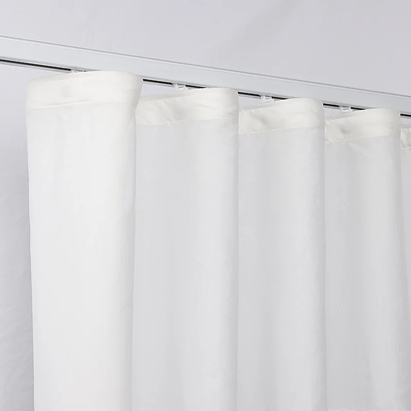plastic s wave runner ceiling smart curtain accessories track runners Distance curtain runner