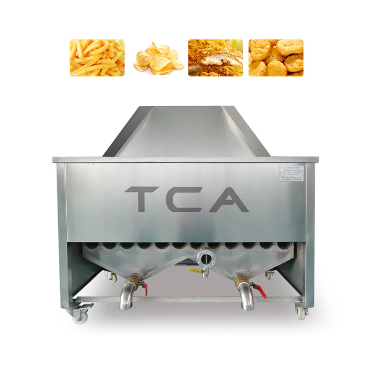 New TCA Frozen French Fries Potato Crisps Processing Machinery Production Line Potato Chips Making Machine Frying machine