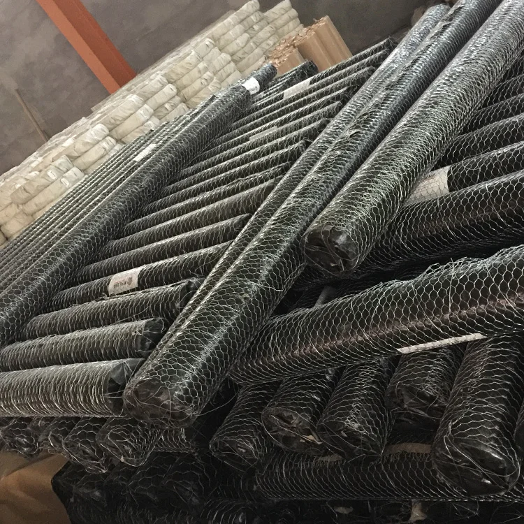2' hexagonal poultry netting galvanized chicken wire mesh fence/ 1/2' pvc coated hexagonal chicken coop iron wire fence