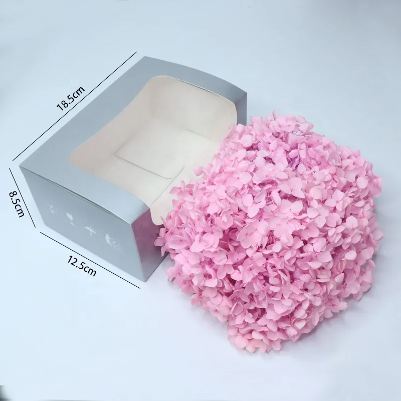 Hot Selling Manufacture Natural Preserved Flower Dried Flowers Hydrangea with best Price for Home Wedding Decor white hydrangea