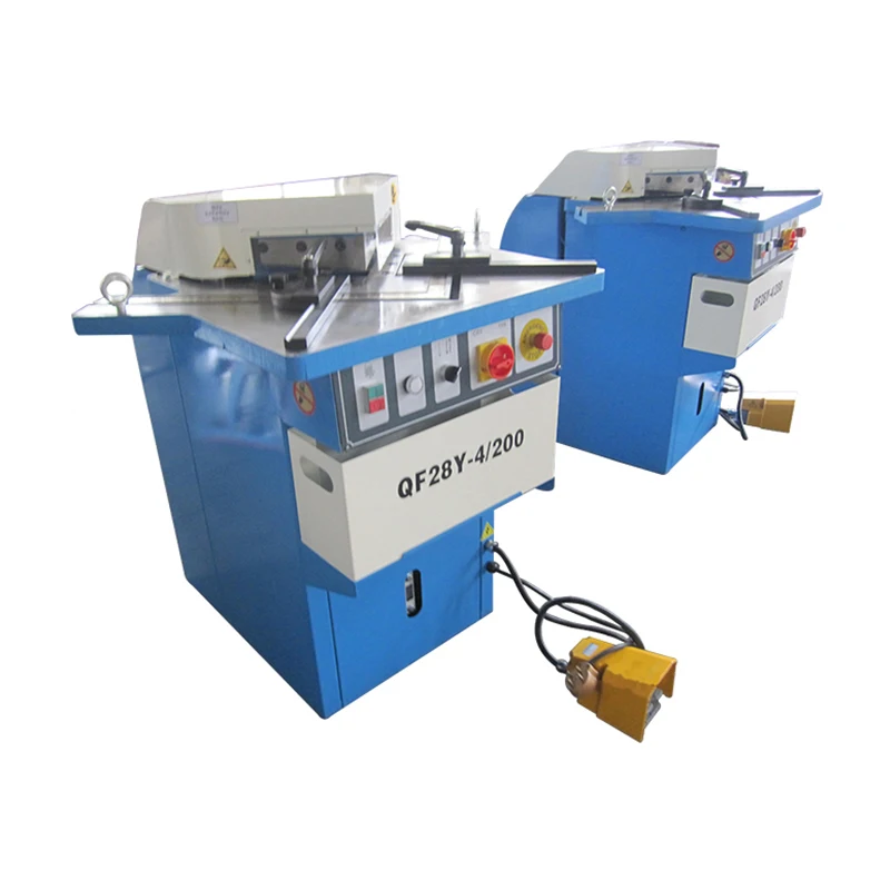 China supplier  Hydraulic Angle Notching Machine Corner Cutter for Metal Sheet Cutting