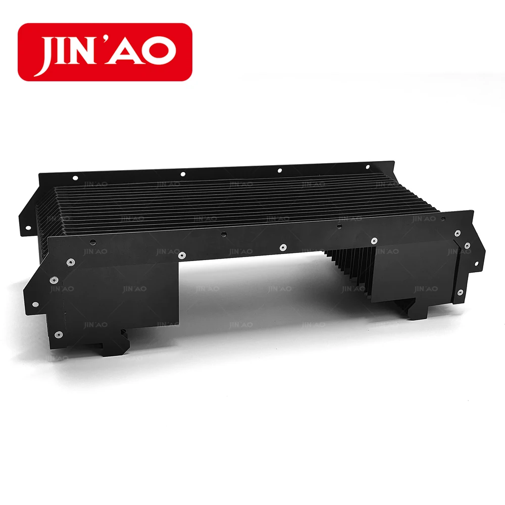 Horizontal Type Folding Bellow Cover Plastic Telescopic Cover