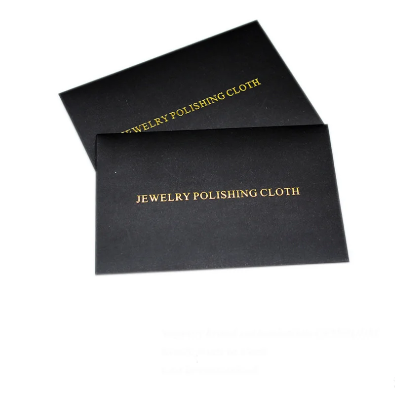 gift  Black packaging silver cloth deerskin velvet double-sided  velvet cloth gold and silver jewelry  silver  cloth LOGO