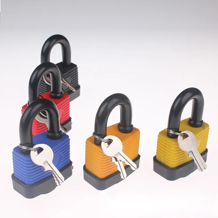 High quality durable padlock indoor outdoor waterproof lock with cover suitable for warehouse bedroom