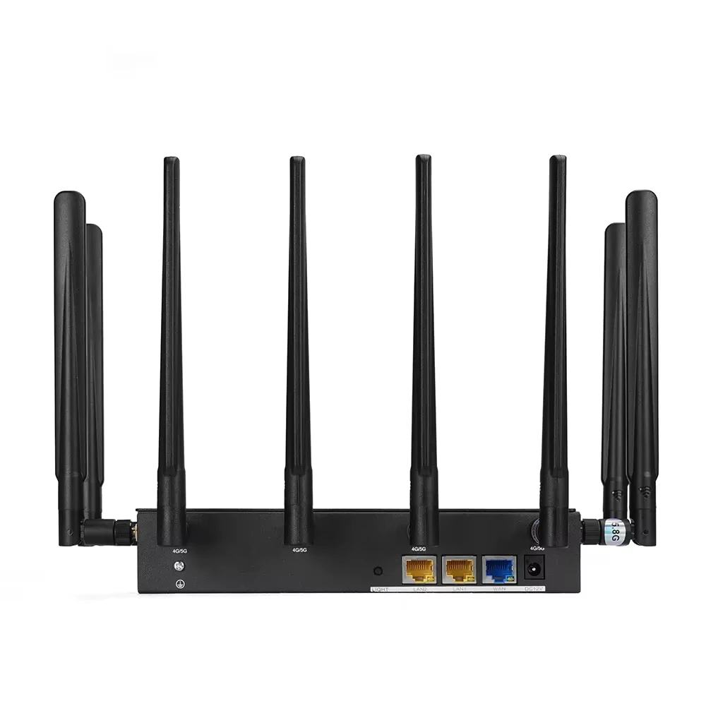 High speed M10K43 MT7981 3000mbps quectel sdx75 5g wifi6 router dual sim card