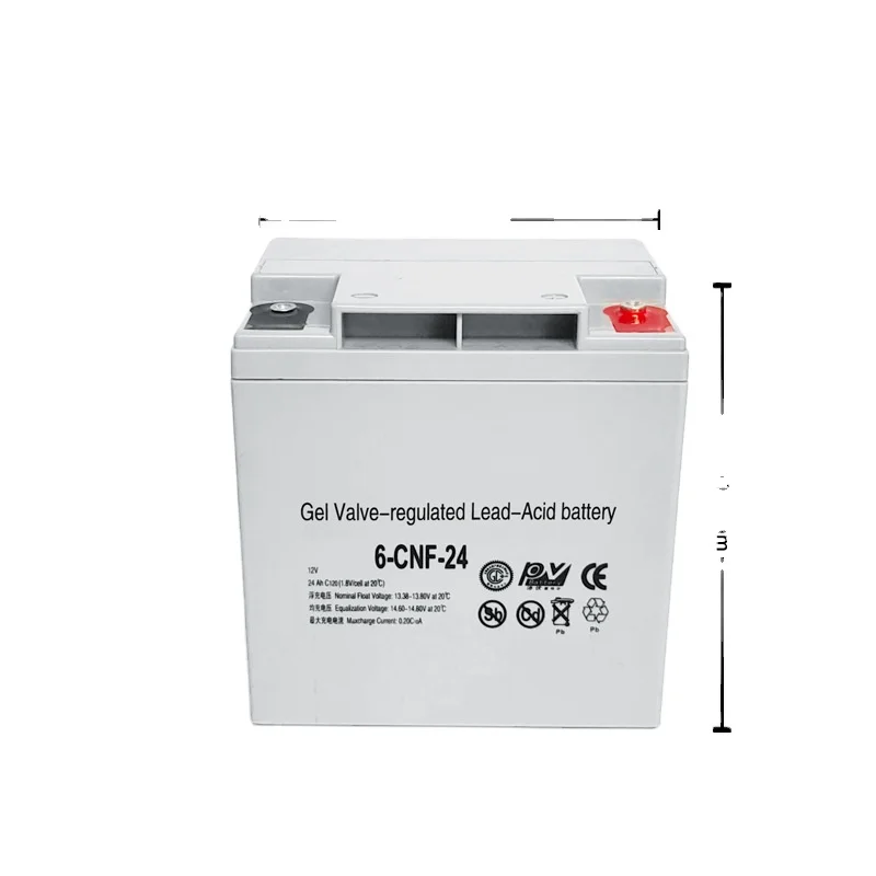 12V24ah lead-acid colloid storage battery solar battery UPS battery valve-controlled sealed emergency power supply