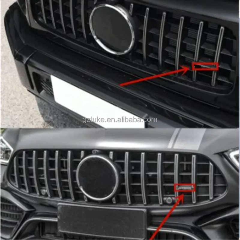 Custom ABS Car grill Badge Front grille emblem For W212 W202 W211 W210 W205 CLA CLS GLK