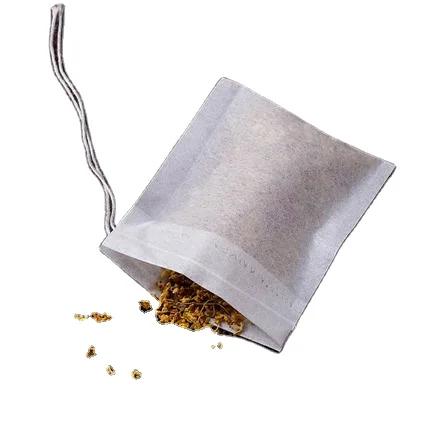 
Low Price wood Pulp Eco Filter Drawstring Large Filter Heat Seal Tea Bag Papers 