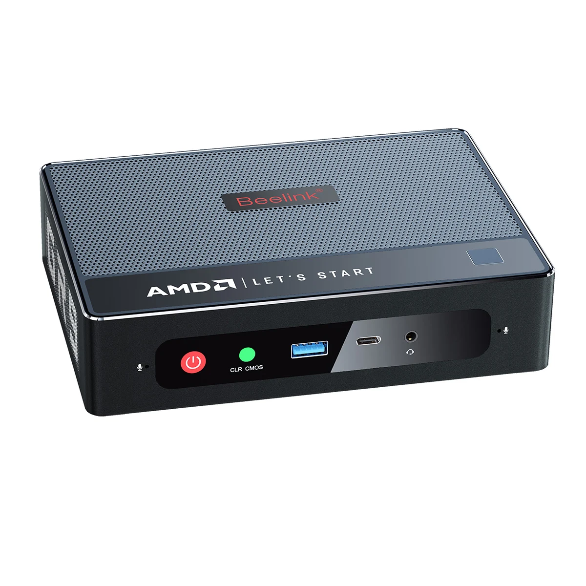 Мини-ПК Beelink GTR5 AMD R9 5900HX(8C/16T) с тройным экраном 4K Автоматическое включение/включение питания LAN/PXE до 1T Win 10, мини игровой компьютер
