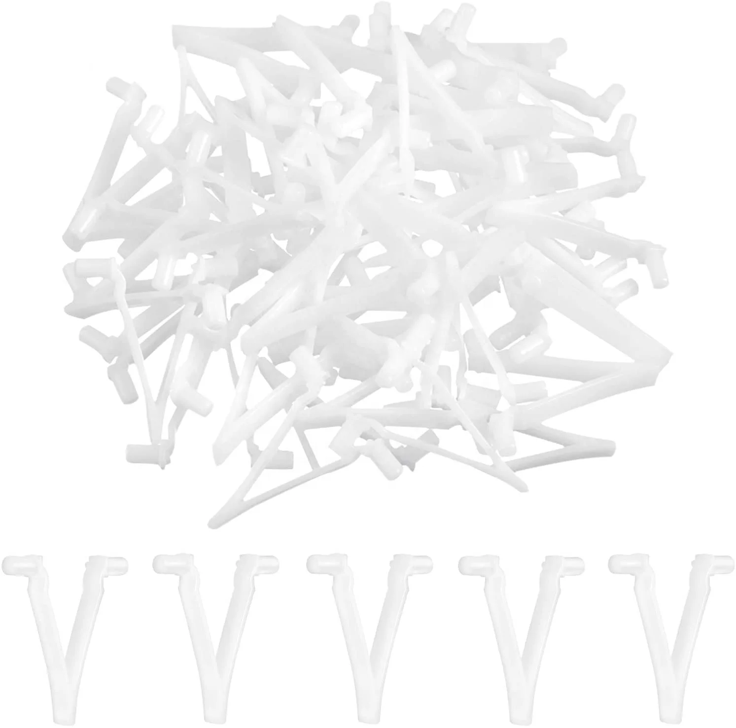 Pool V Clip Replaceable for Skimmer Net Pool Supply Brush Pool Pole