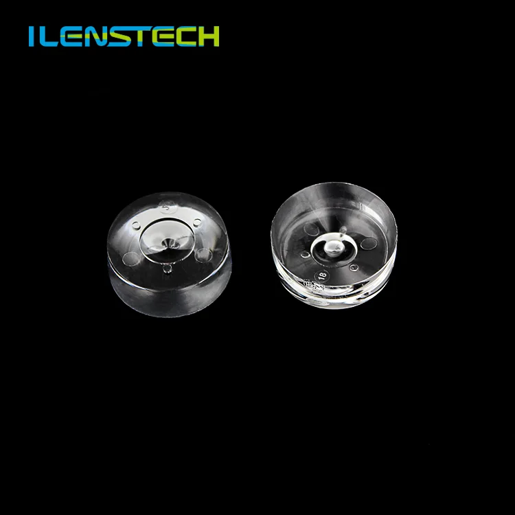 Aspheric 160 degree secondary optical lens smd 3030 backlight led tv lens diffusing lens 12mm diameter