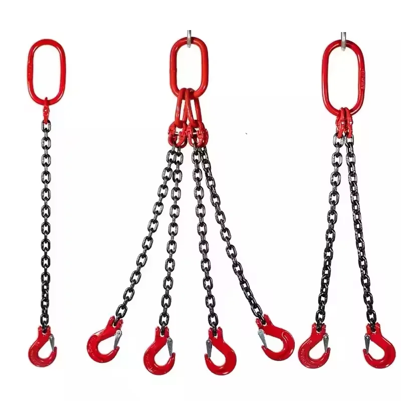 Heavy Duty Truck Chain Trailer Chain with Grab Hooks Binder Chain
