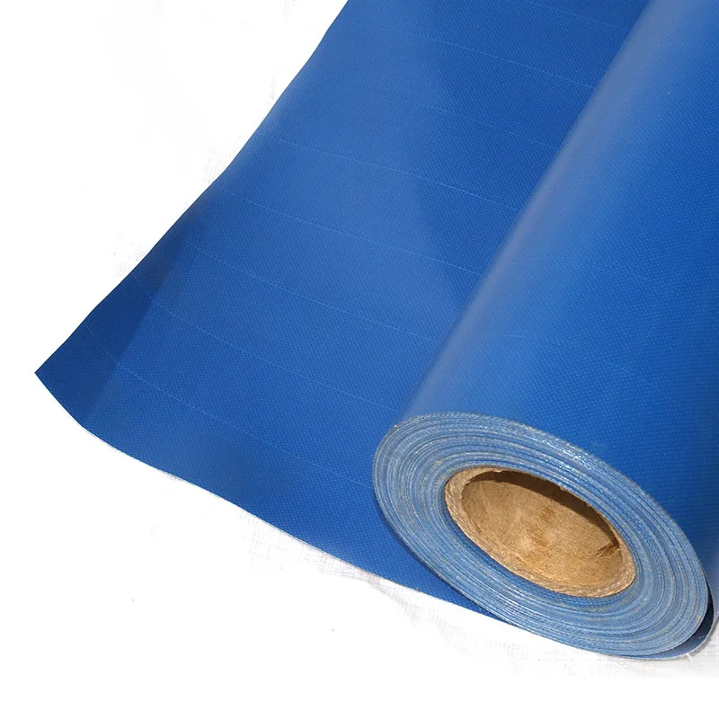 18oz Dark Blue PVC Polyester Vinyl Tarpaulin Fabric American