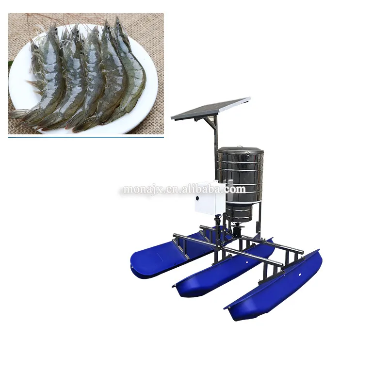 Automatic Design automatic shrimp feeder  solar shrimp feeder for aquaculture with high quality price