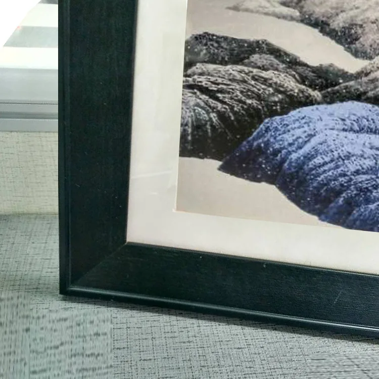 Modern Simplicity plastic decoration painting living room sofa background wall hanging black white photo picture frame