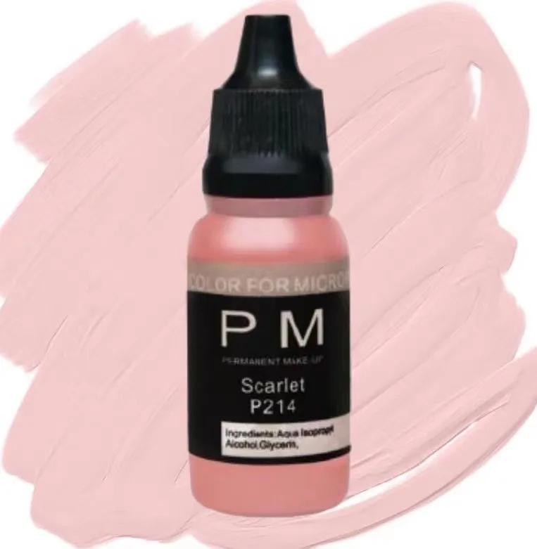 Popular PM 72 colors semi permanent makeup ink pigment