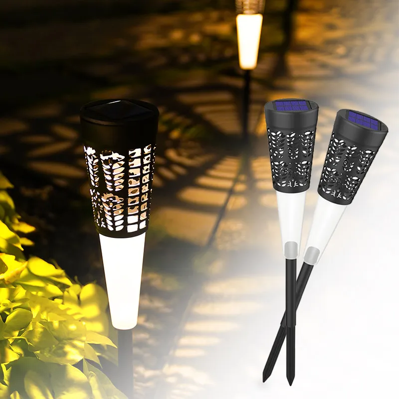 High Quality Safety Modern IP 54 Solar Plastic Garden Pathway Light Outdoor Landscape Solar Power Lamp