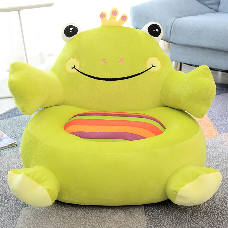 Wholesale lovely animal shaped toy chair for babies and kids soft plush kids sofa chair