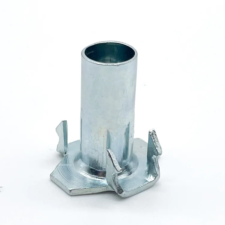M6 M8 M4 M10 China Supplier High Quality Four Prong Tee Nut Carbon Steel Furniture T Nut