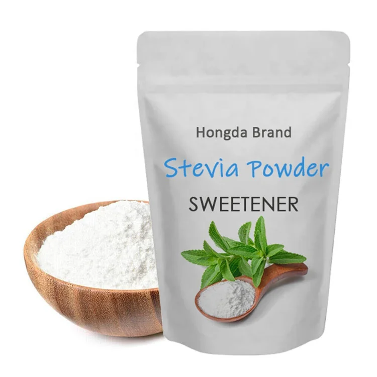 Natural Stevia Leaf Extract Steviosides Stevia Extract Sweetener  Powder
