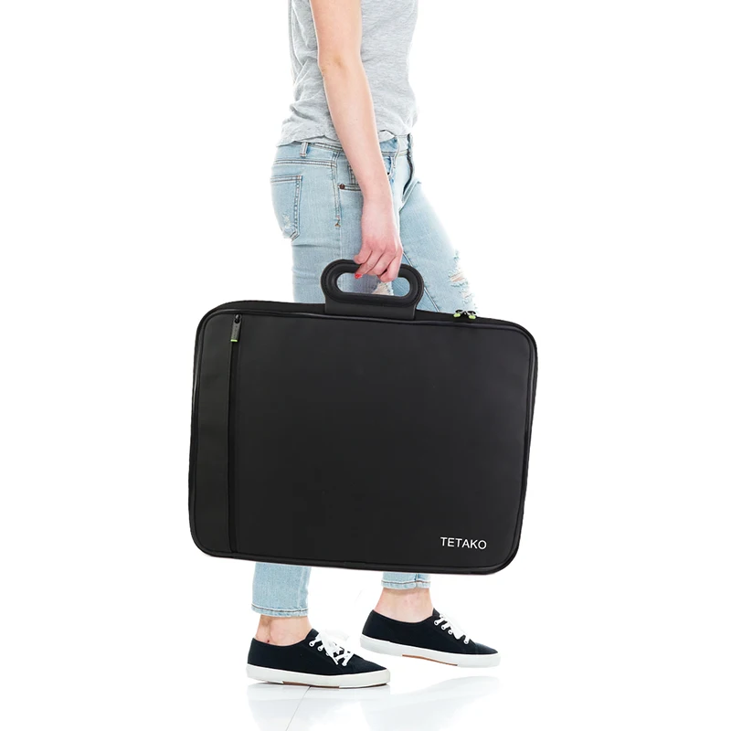 Manufacturer High Quality Waterproof Custom Logo Men Black Business Briefcase Laptop Tote Bag