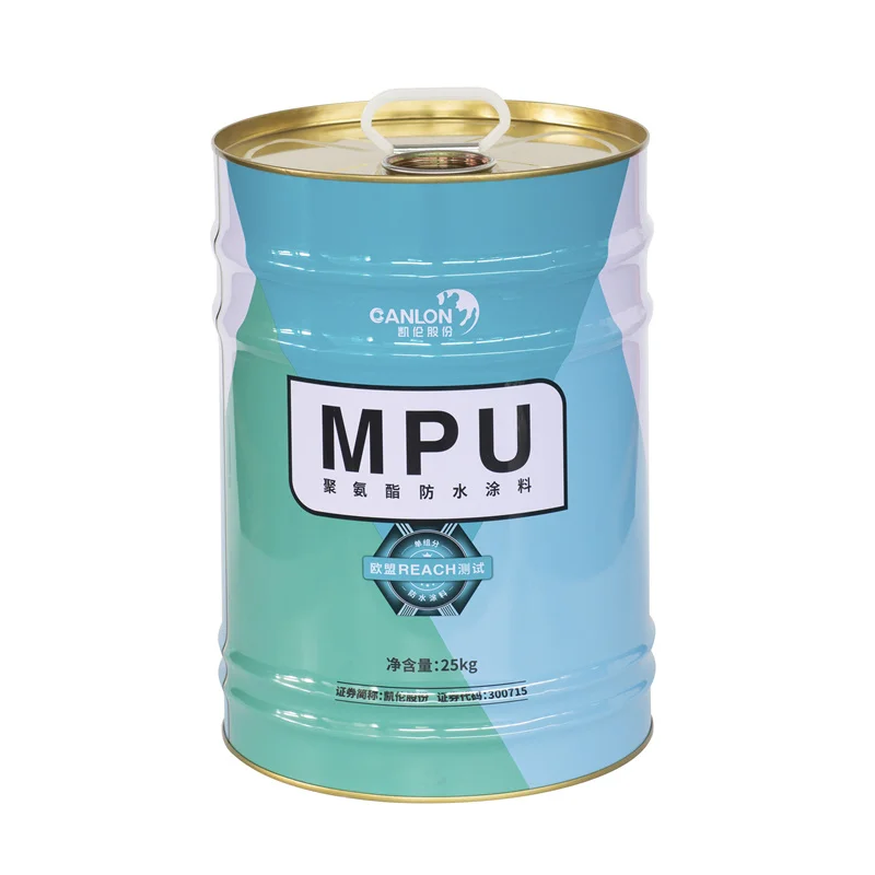 Factory Price Top Quality Solvent based MPU One Component Polyurethane Waterproofing Coating CE/Reach Certified