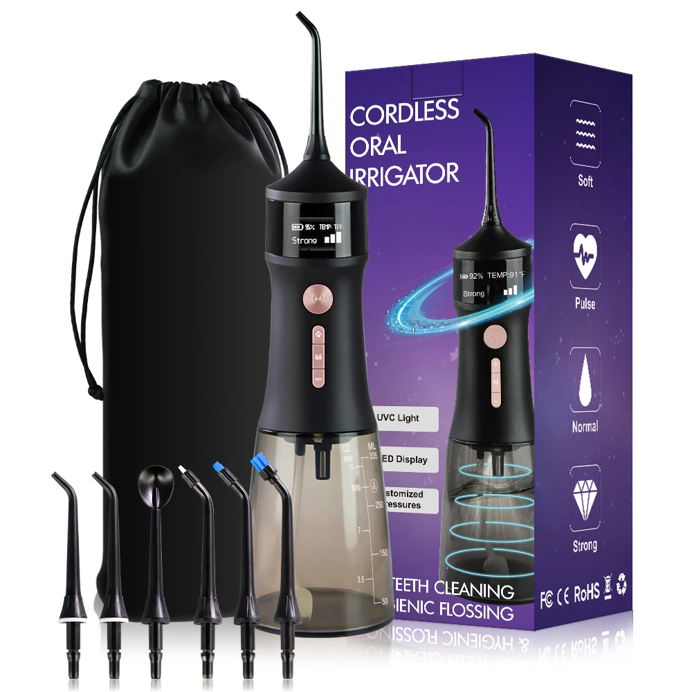 Умный перезаряжаемый аппарат для чистки зубов полости рта