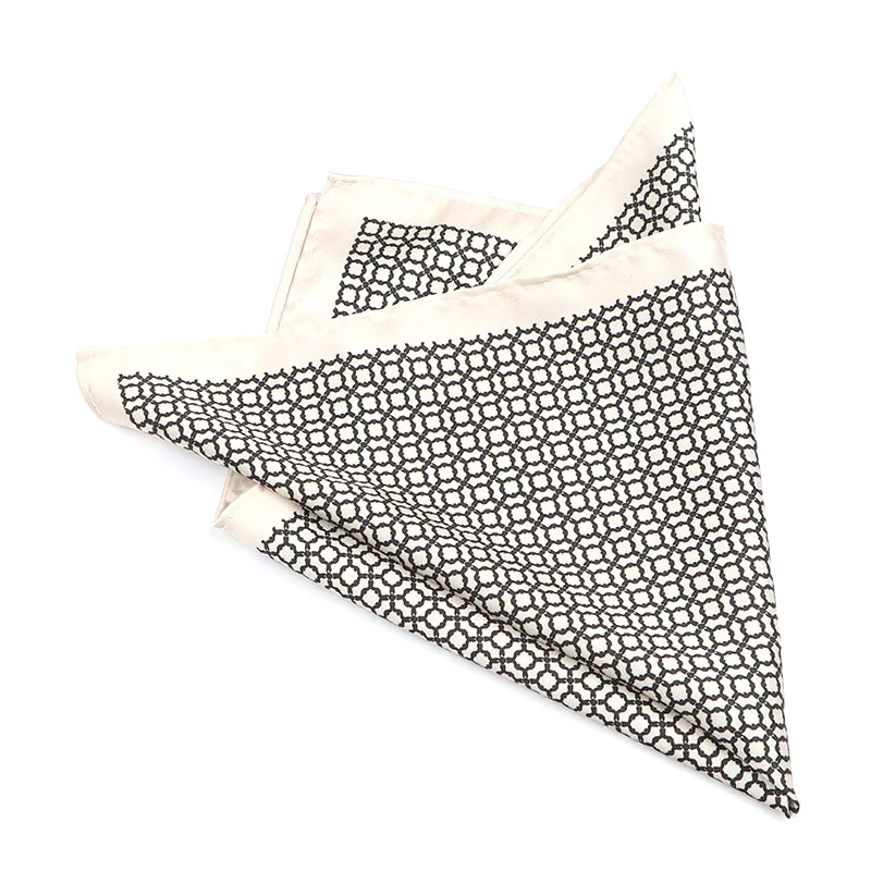 Linbaiway 33*33 см мужской носовой платок для костюма официальное платье Карманный квадратный из полиэстера винтажный Свадебный