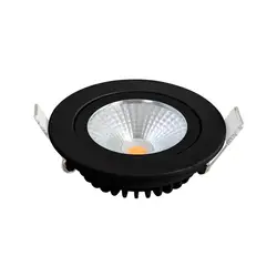 5W Aluminum Super Thin 2000-3000K Dim To Warm Waterproof IP54 Led COB Downlight Spotlight For Bathroom Moisture Space