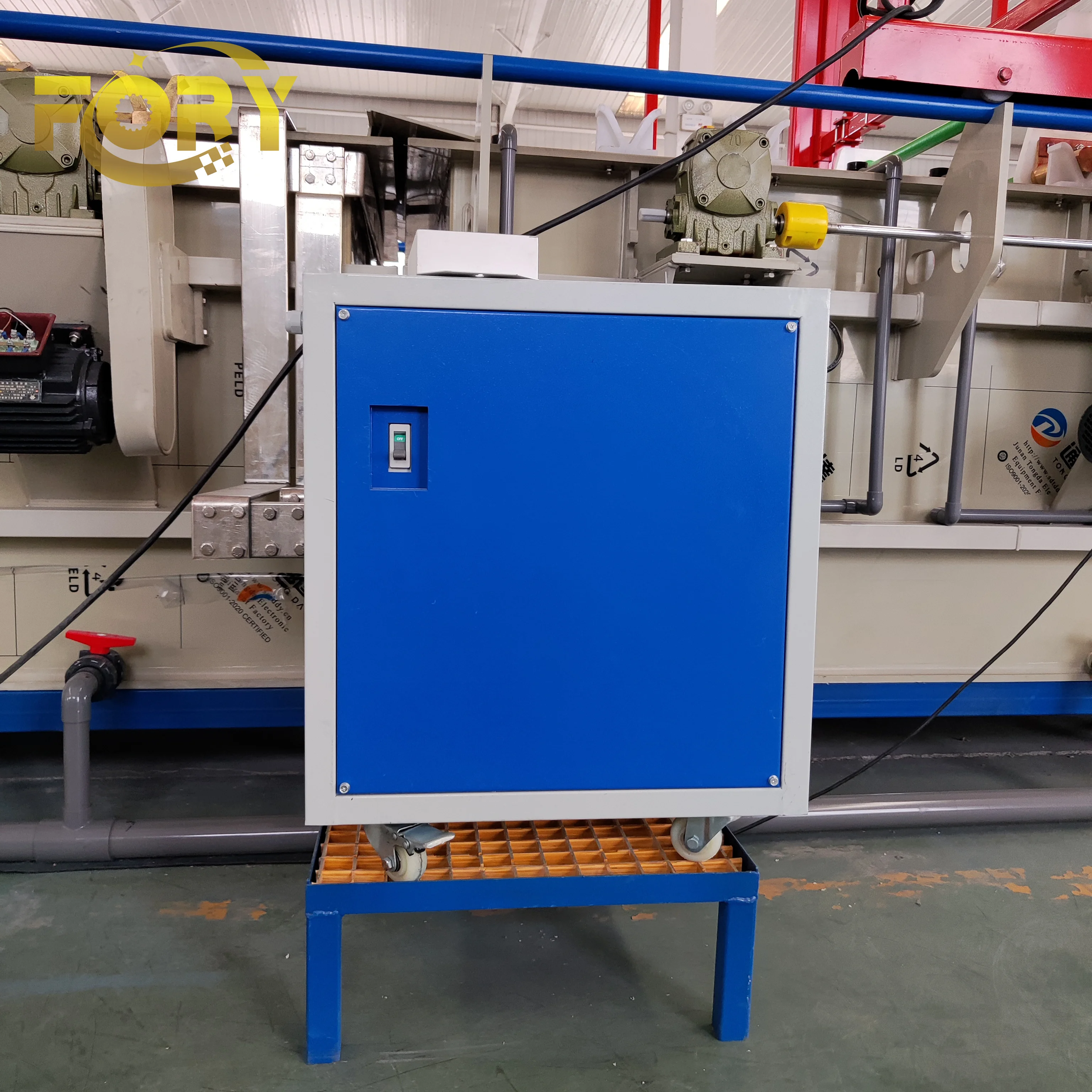 Linyi Fory galvanized machine  nickel electroplating tank chrome plating kit