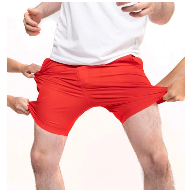 Custom quick dry breathable mens flamingo printed swimwear board beach short trunks