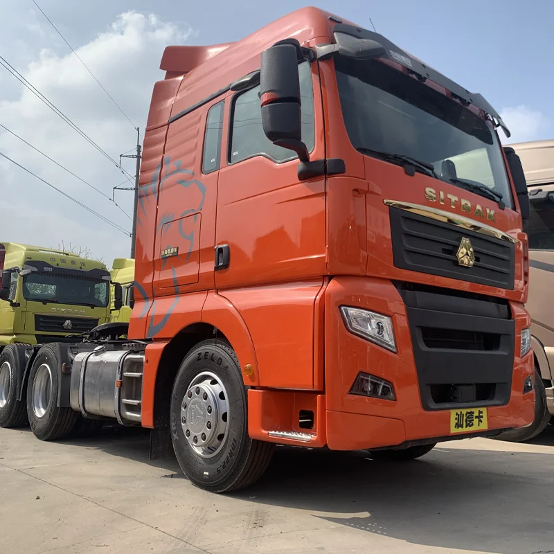 Лидер продаж Sinotruck Sitrak 6x4 использованный высокомощный человек EURO5 карьерный тягач грузовик
