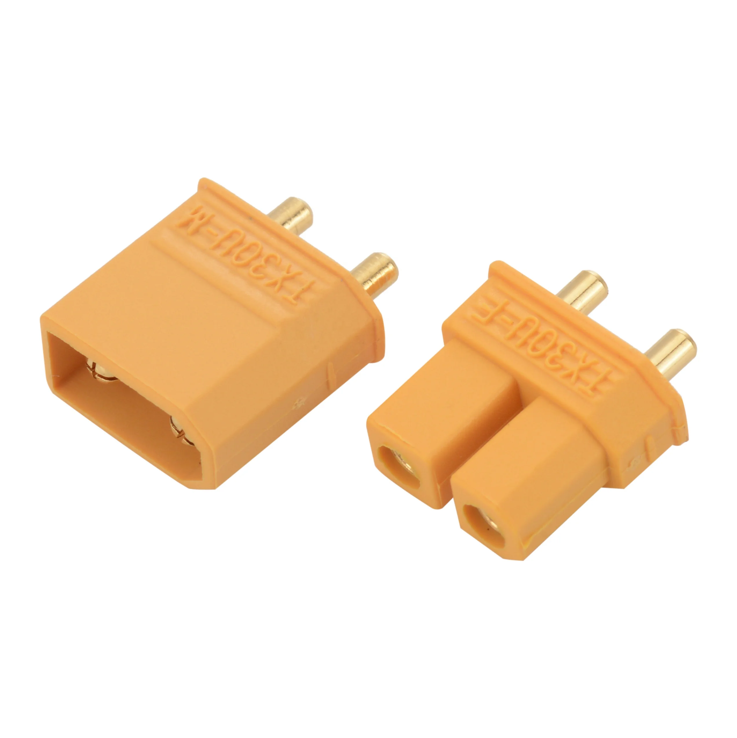 Yellow Plug Socket Female Metal Copper Gold Plated Cable Connector Terminal For Monitor
