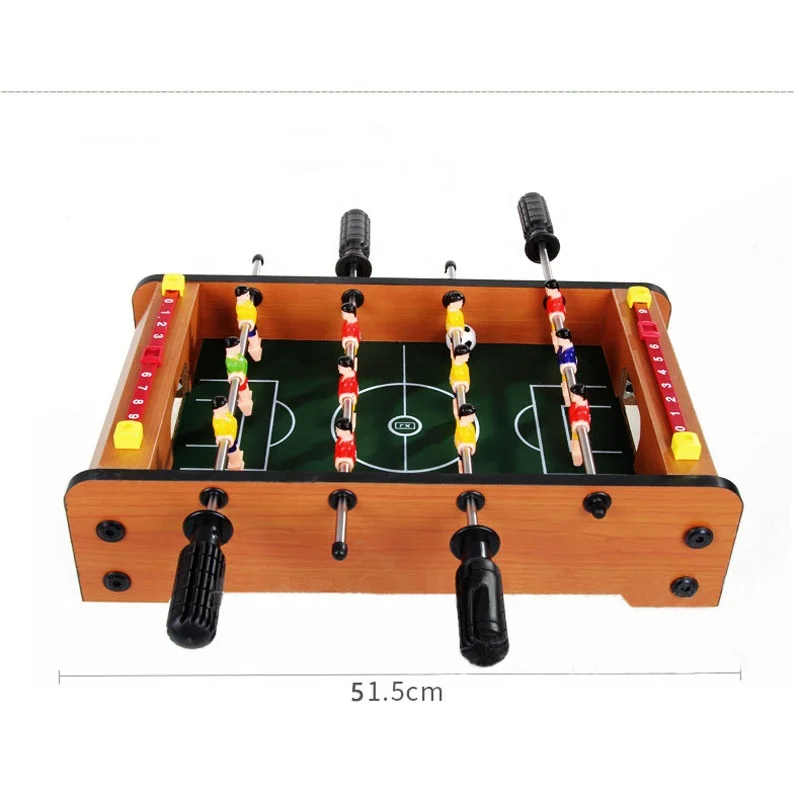 Easy to Store Mini Foosball Table Upgrade 20-Inch Table Top Football/Soccer Game Table for Kids