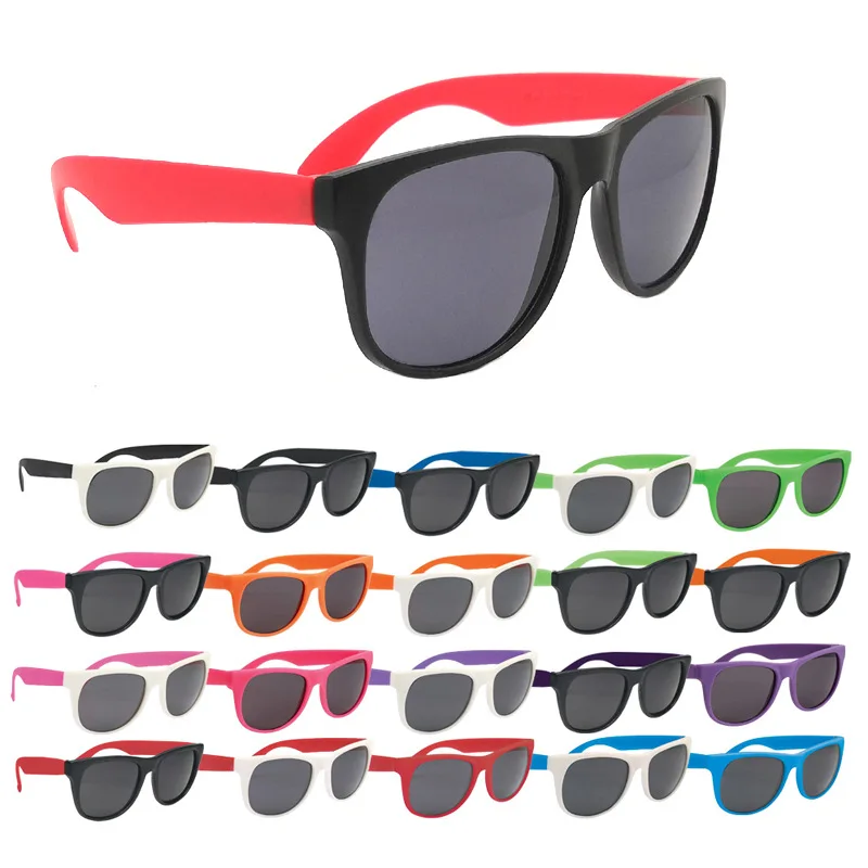 PP Sunglasses matte black promotional party glasses gift advertising sun glasses