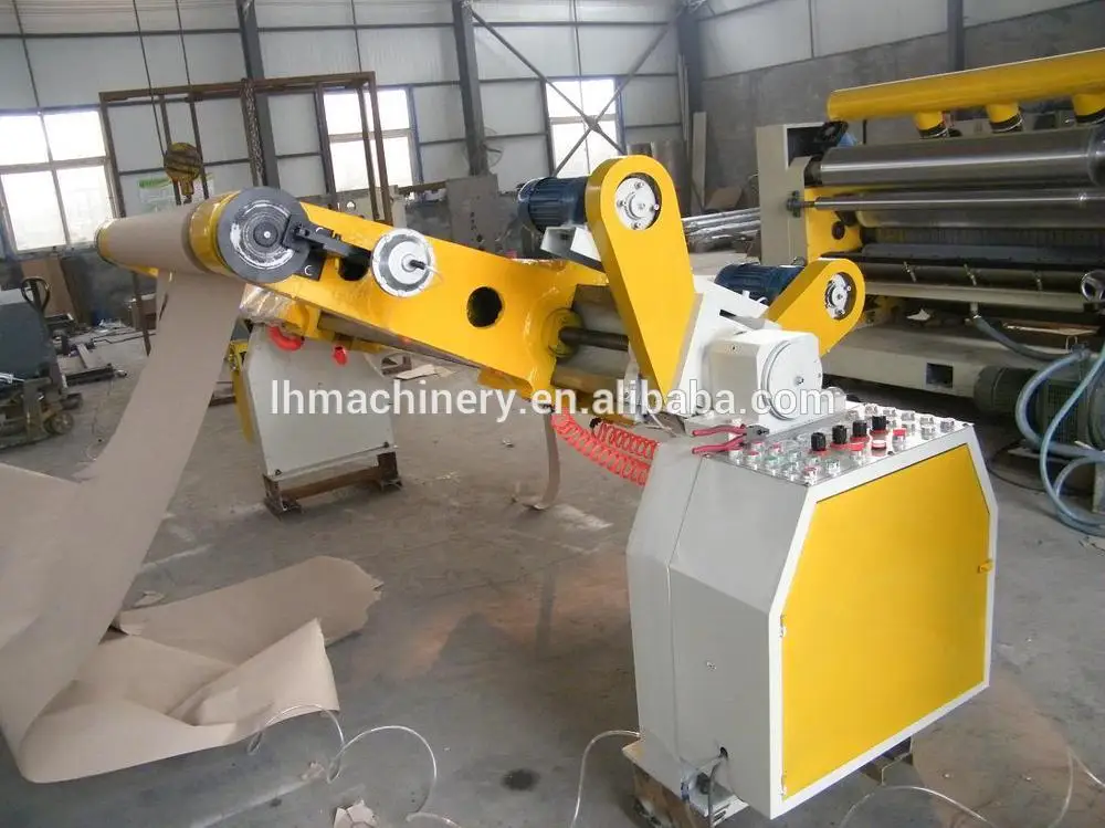 fingerless single facer corrugated cardboard machine/corugated box making machine
