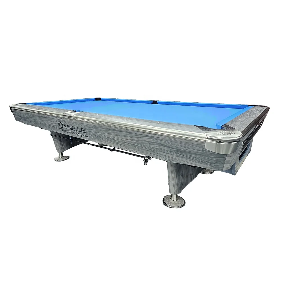 Custom indoor solid wood slate bed fancy 9 ball American pool billiard tables for sale
