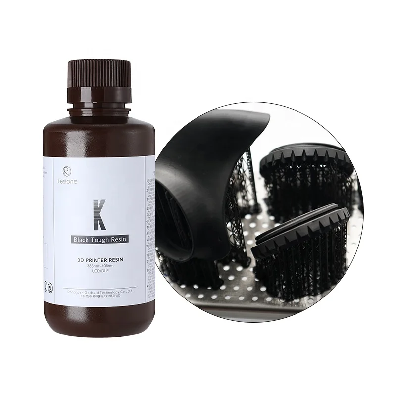 K Black ABS like Tough 3D Printing Resin 500g For anycubic photon mono x 405nm UV Resin 3D Printer