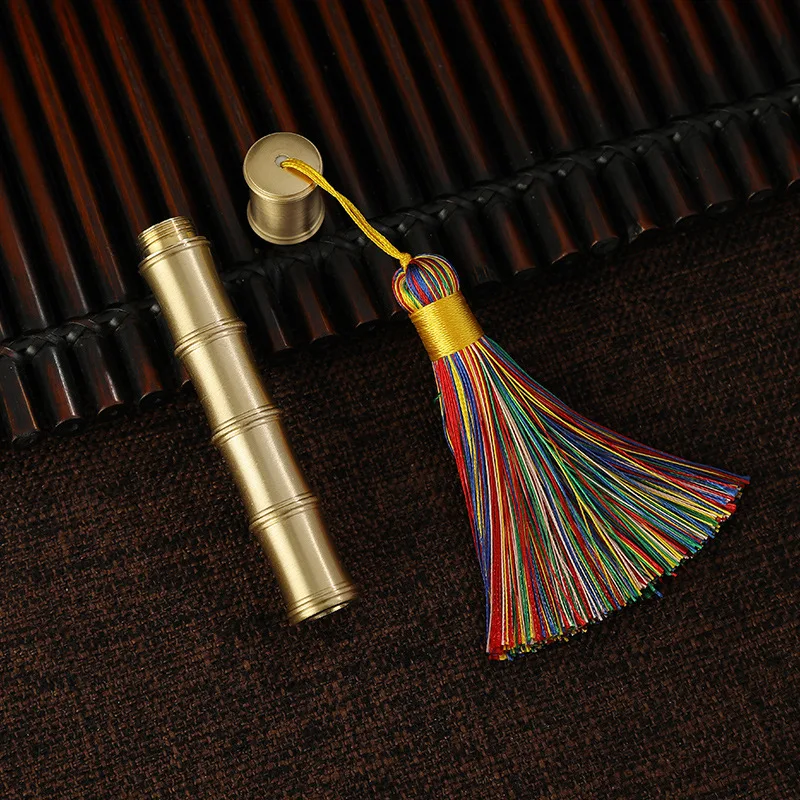 Pure copper fire folding wholesale new bamboo lighter igniter cigarette lighter windproof blowing induction USB charging