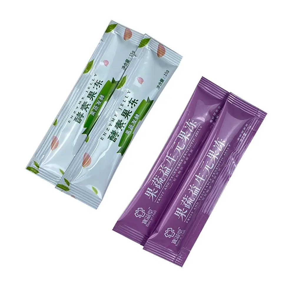 Wholesale OEM ODM Vegetable Fruit Probiotics Weight Loss Slim Enzyme Powder Detox Enzyme Fiber Jelly