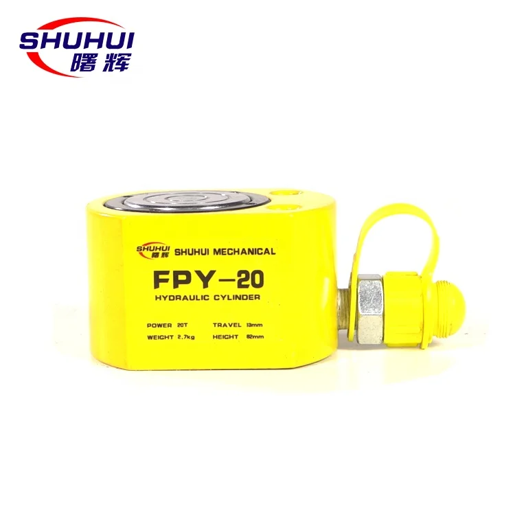 FPY-5 China Advanced 5Ton Hydraulic Oil Cylinder Hydraulic Jack Thin Type Hydraulic Oil Cylinder Separate Jack