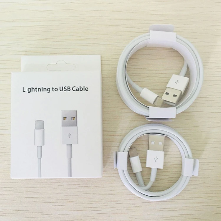 Высококачественный Оригинальный USB A 2,0 для подсветки, USB-кабель для зарядки, USB для iPhone12, Зарядные кабели типа «Папа-папа»