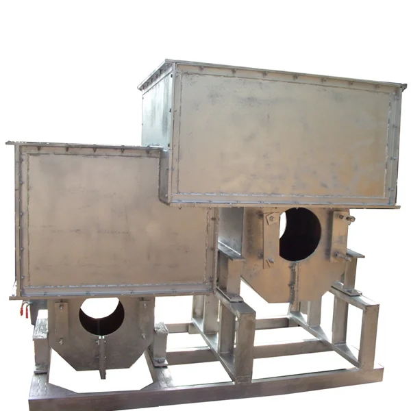 Industrial copper brass recycling melting furnace smelting crucible oven for sale