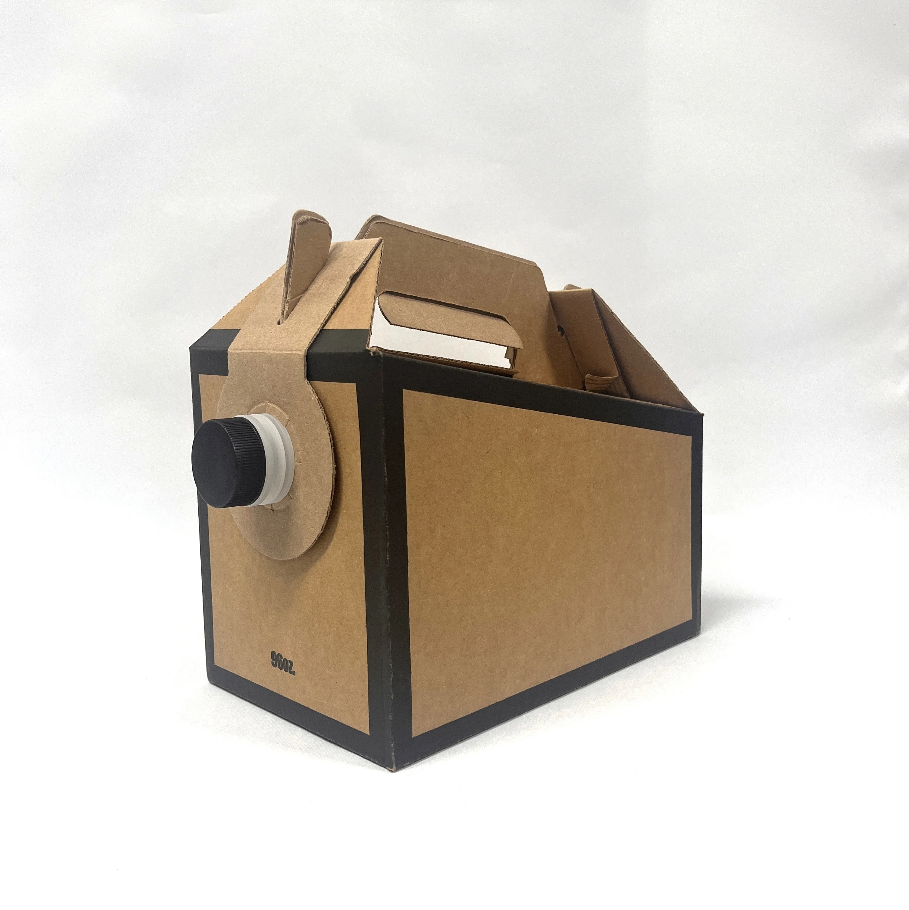 coffee dispenser box beverage drinks coffee carrier takeout container coffee takeout box