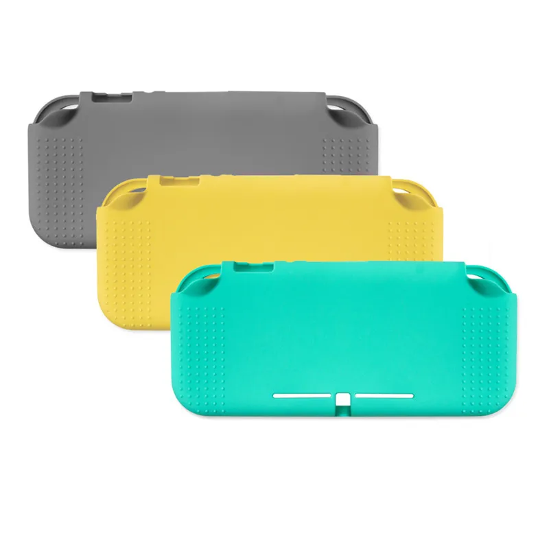 Silicone Case Shockproof Non-slip Protective Soft Full Cover for Nintendo Switch Lite Console